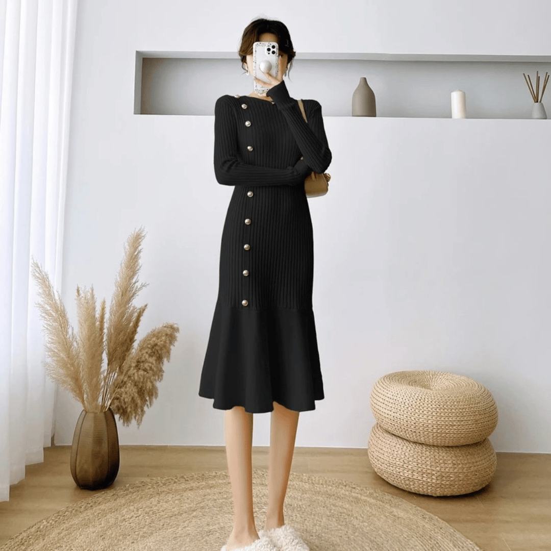 Elegant Knitted Dress
