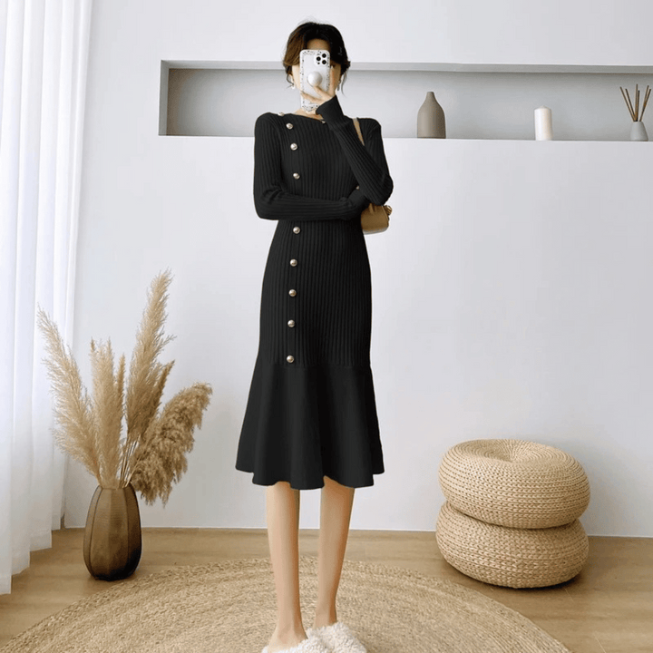 Elegant Knitted Dress