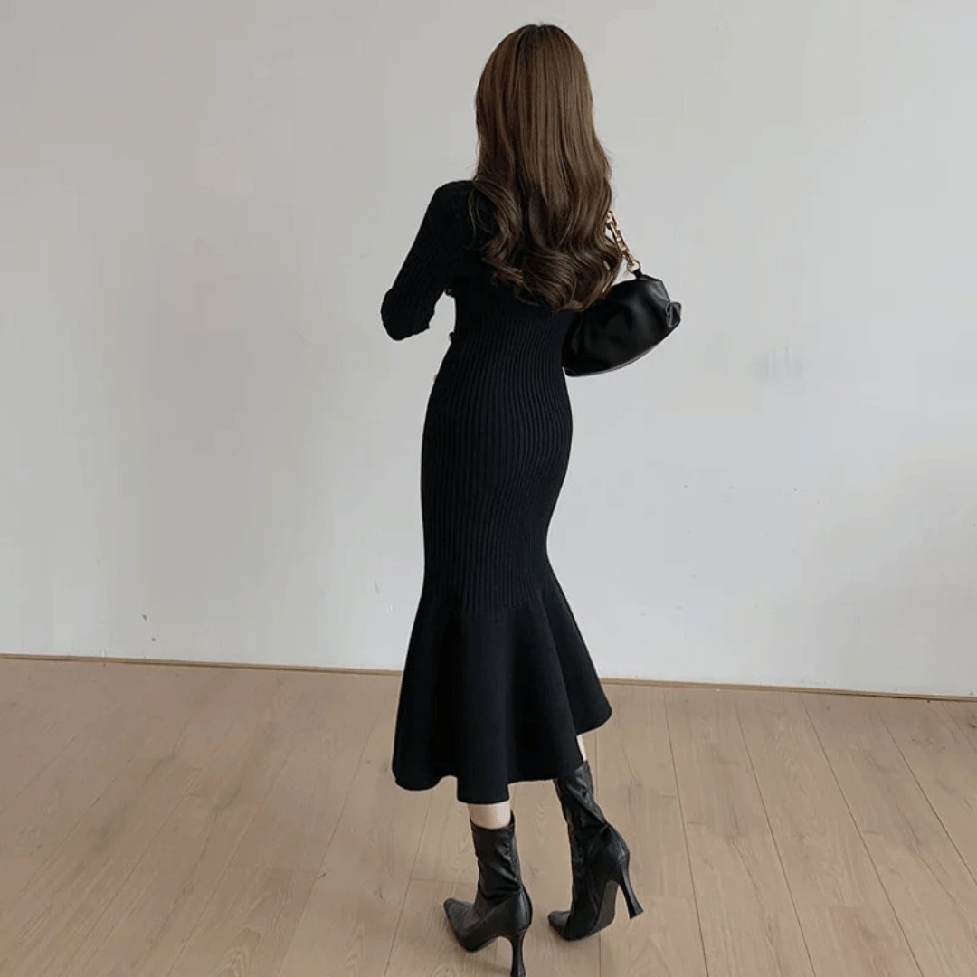 Elegant Knitted Dress