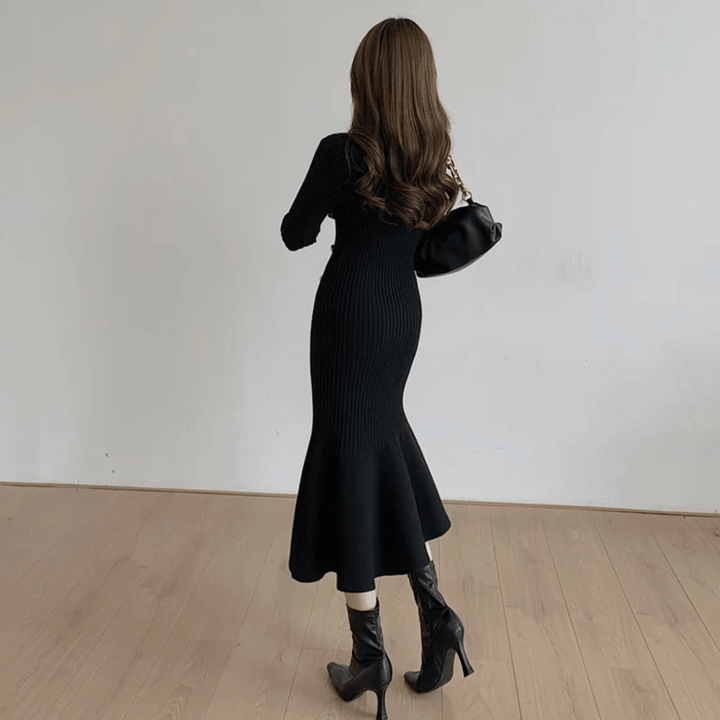 Elegant Knitted Dress