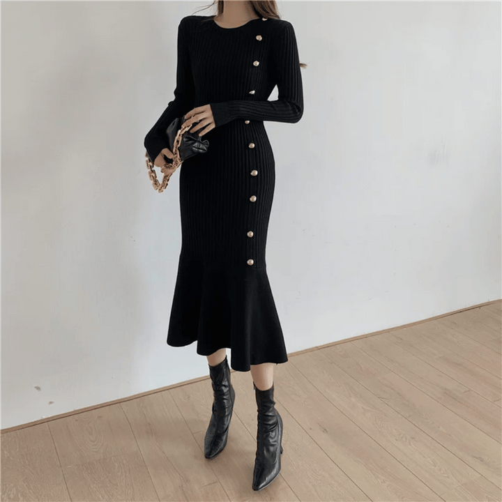Elegant Knitted Dress