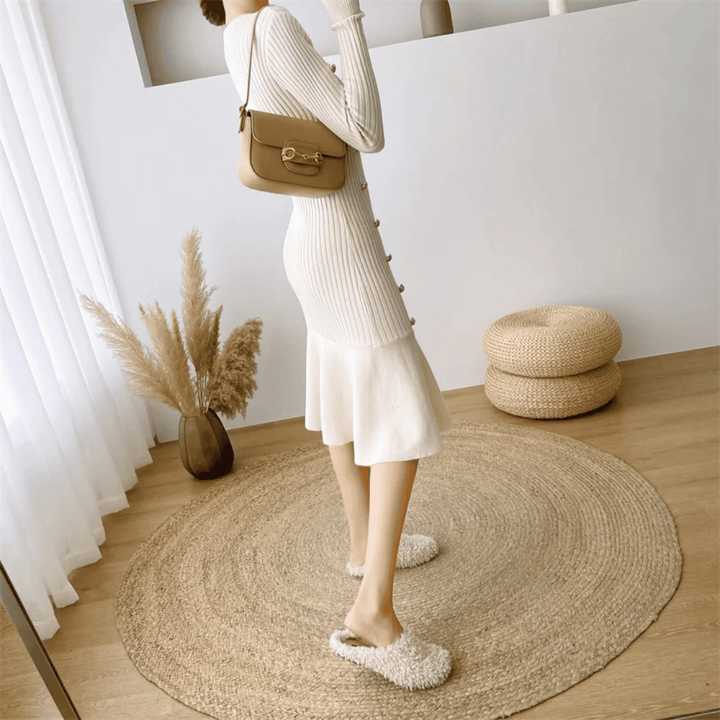 Elegant Knitted Dress