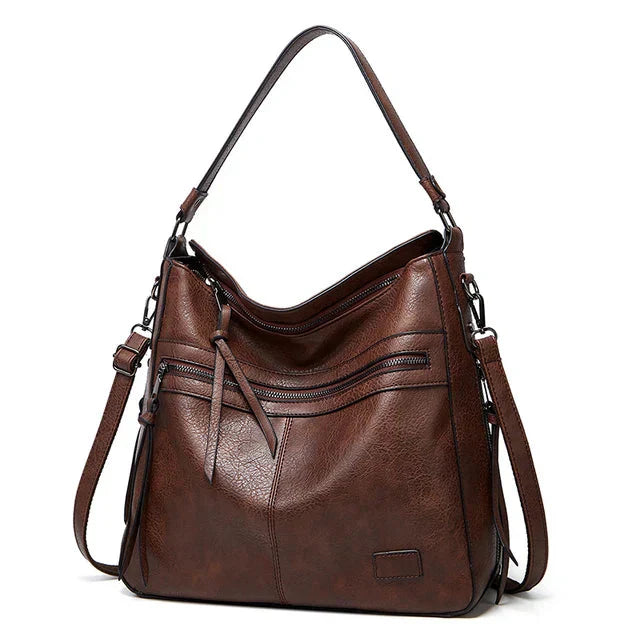 Luxe Leather Carrier Bag