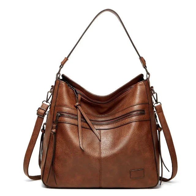 Luxe Leather Carrier Bag