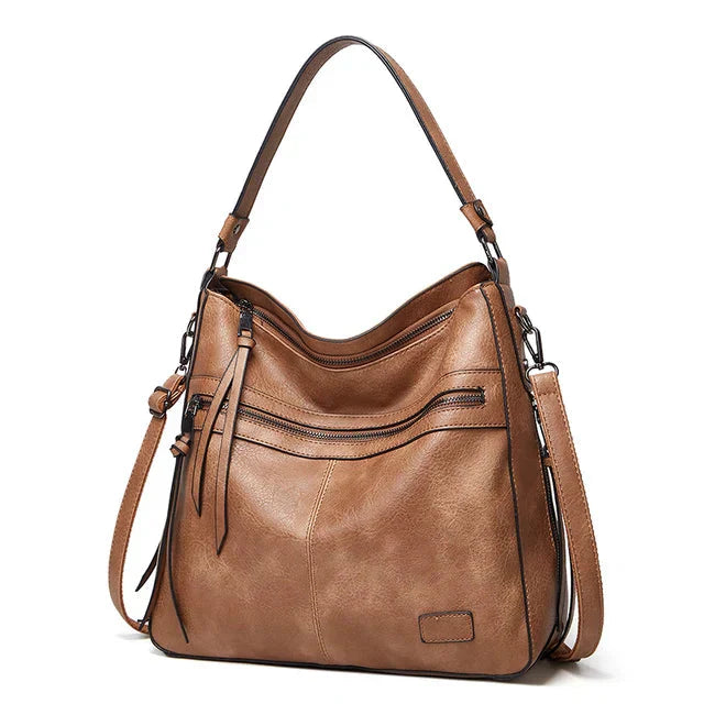 Luxe Leather Carrier Bag