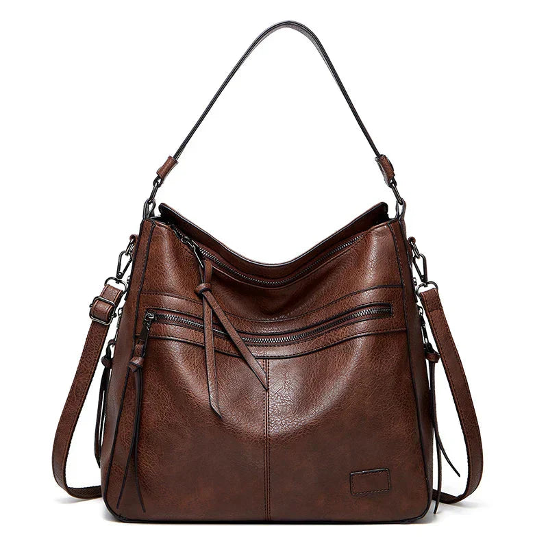 Luxe Leather Carrier Bag