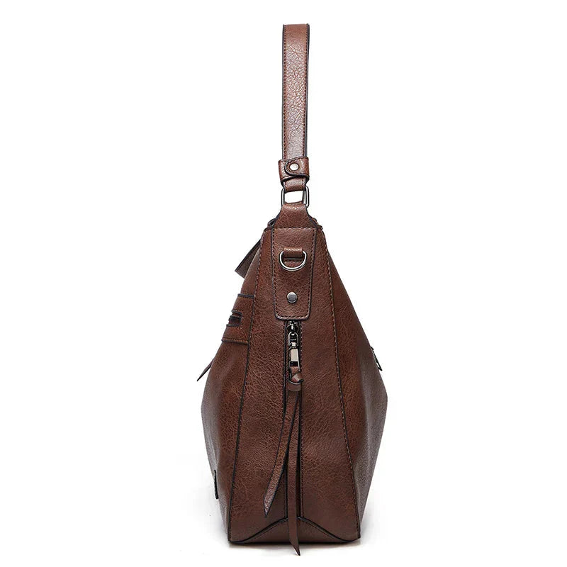 Luxe Leather Carrier Bag