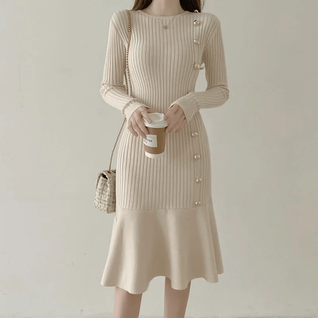 Elegant Knitted Dress