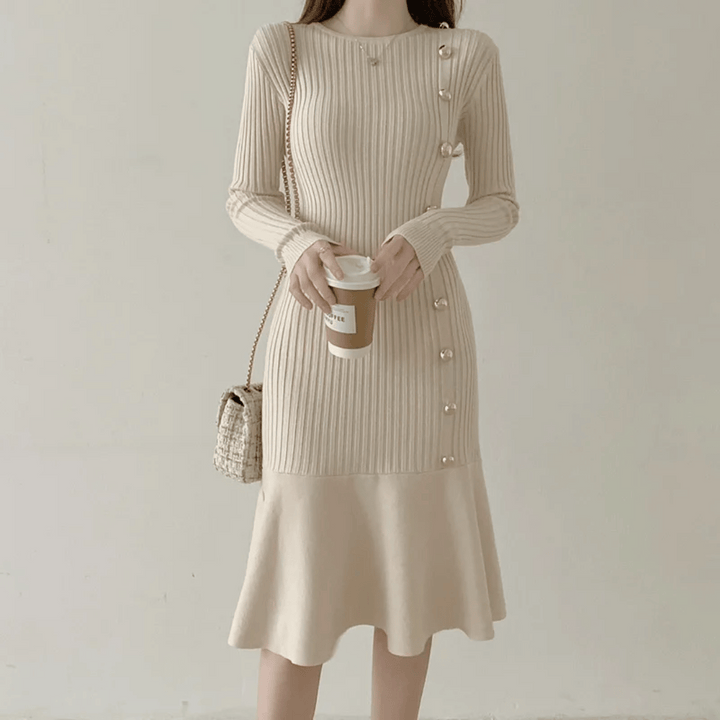 Elegant Knitted Dress