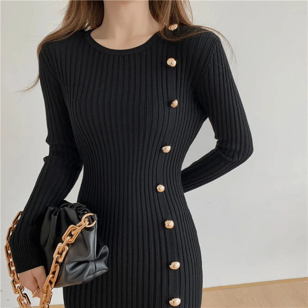 Elegant Knitted Dress